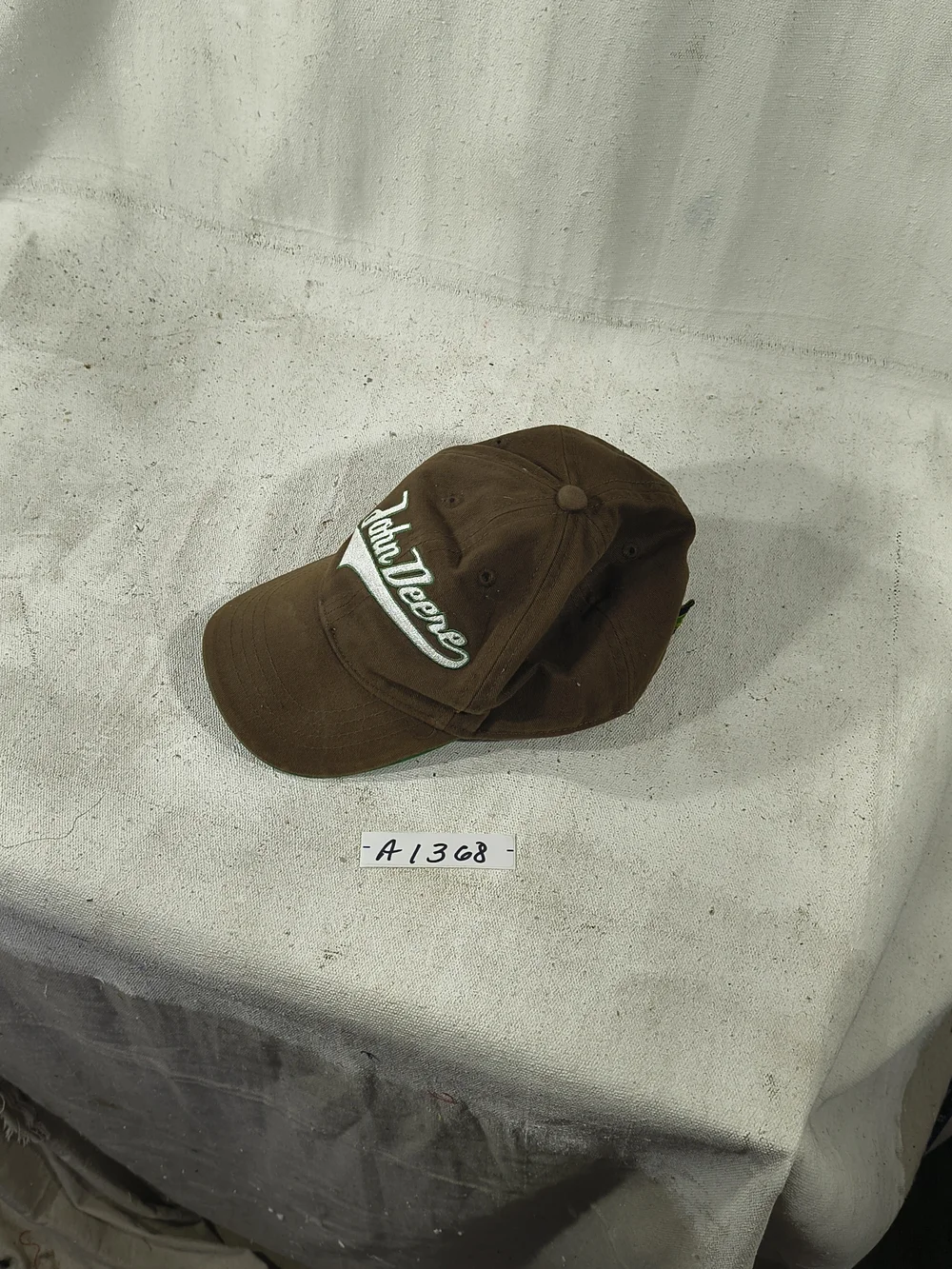 Kids 4T - 5T John Deere Brown Baseball Cap with Embroidered Logo